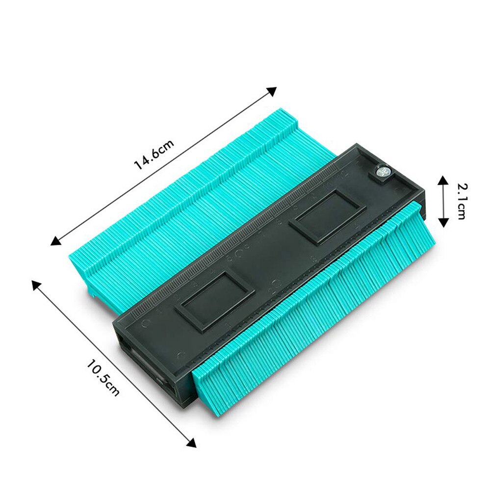 Contour Gauge Irregular Profile Measurement Ruler Contour Measuring Tools HYD88
