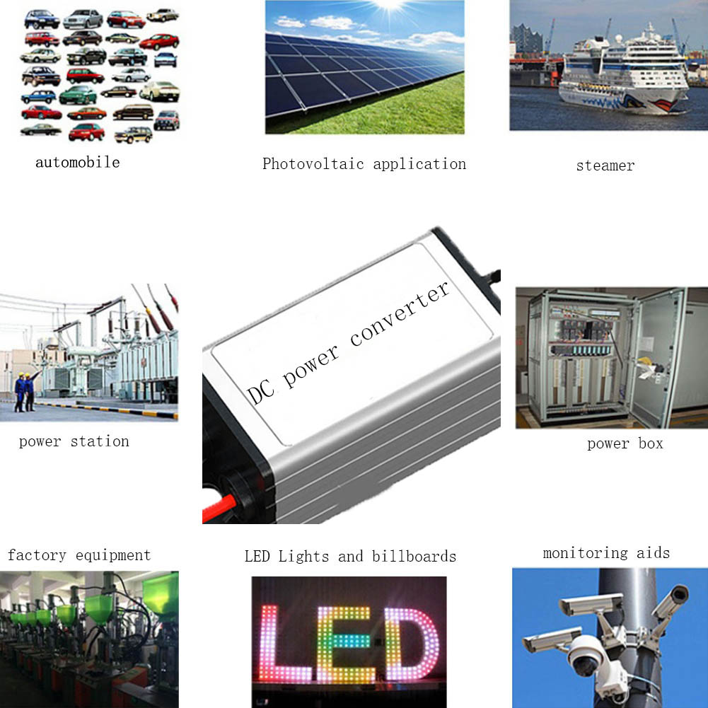 Waterproof Power converter Module 24 V To 12V 5A 60W DC/DC Car Power Converter Supply Adapter Regulator Dustproof Shockproof
