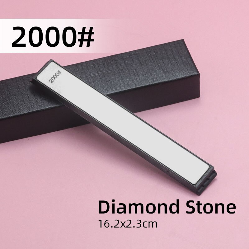 Ostrzałka do noży 120-3000 Grit Diamond Whetstone kamień olejowy narzędzie barowe Apex profesjonalny kamień do honowania akcesoria kuchenne ostrzenie: 2000 Diamond
