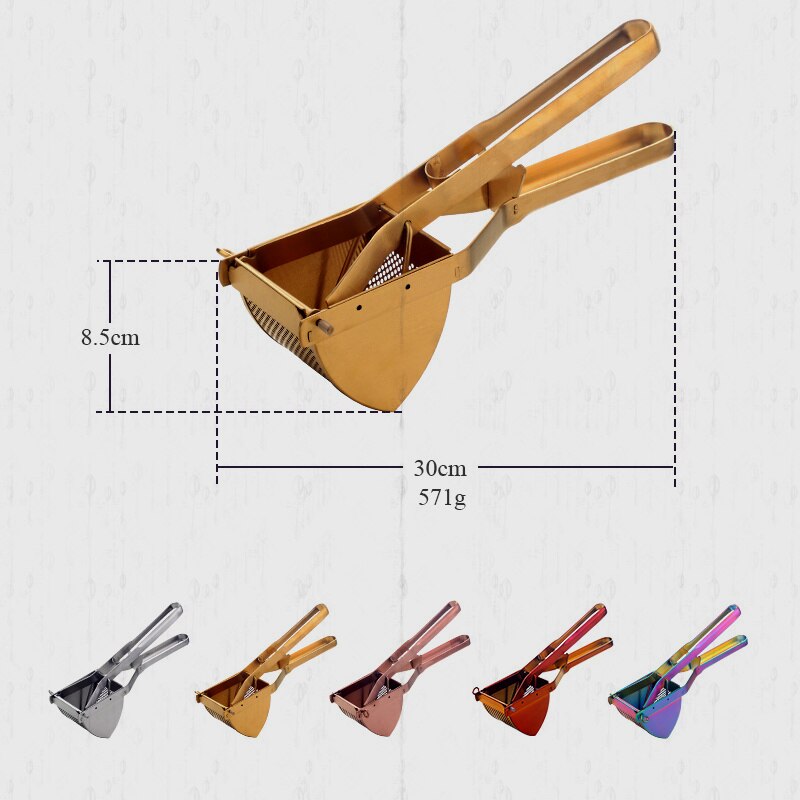 Stainless Steel Kitchen Tools Potato Masher Ricer Maker Tool Orange Lemon Juicer Hand Press Manual Fruit Pomegranate Squeezer