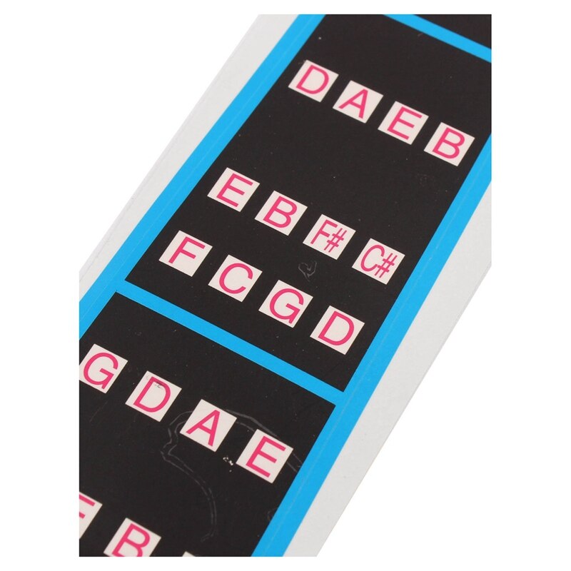 6Pcs Violin Practice Fingerboard Sticker Fret Finger Marker Chart &amp; 1Set Lyre Harp String Lyre String Small Harp Strings