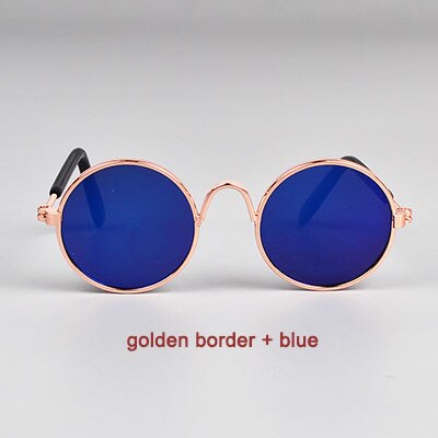 Cool de para mascotas gafas gato perrito gafas de sol ojo ropa cachorro gafas de sol foto Prop, suministros para mascotas, accesorios para perros pequeños: color 4
