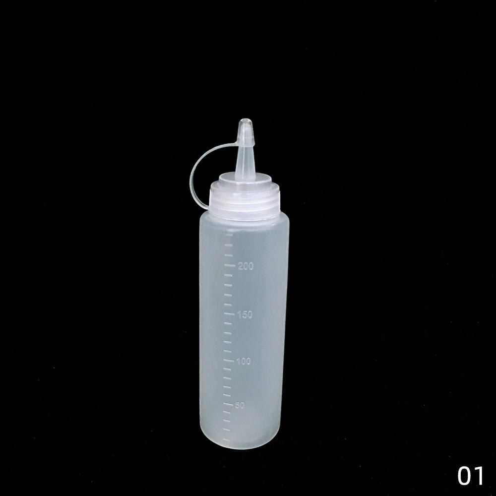 Condiment Squeeze Bottles Sauce Squirt Bottle with Twist On Cap Lids Ketchup Mustard Mayo Sauces Oil Bottles Kitchen Gadget: 8oz-White