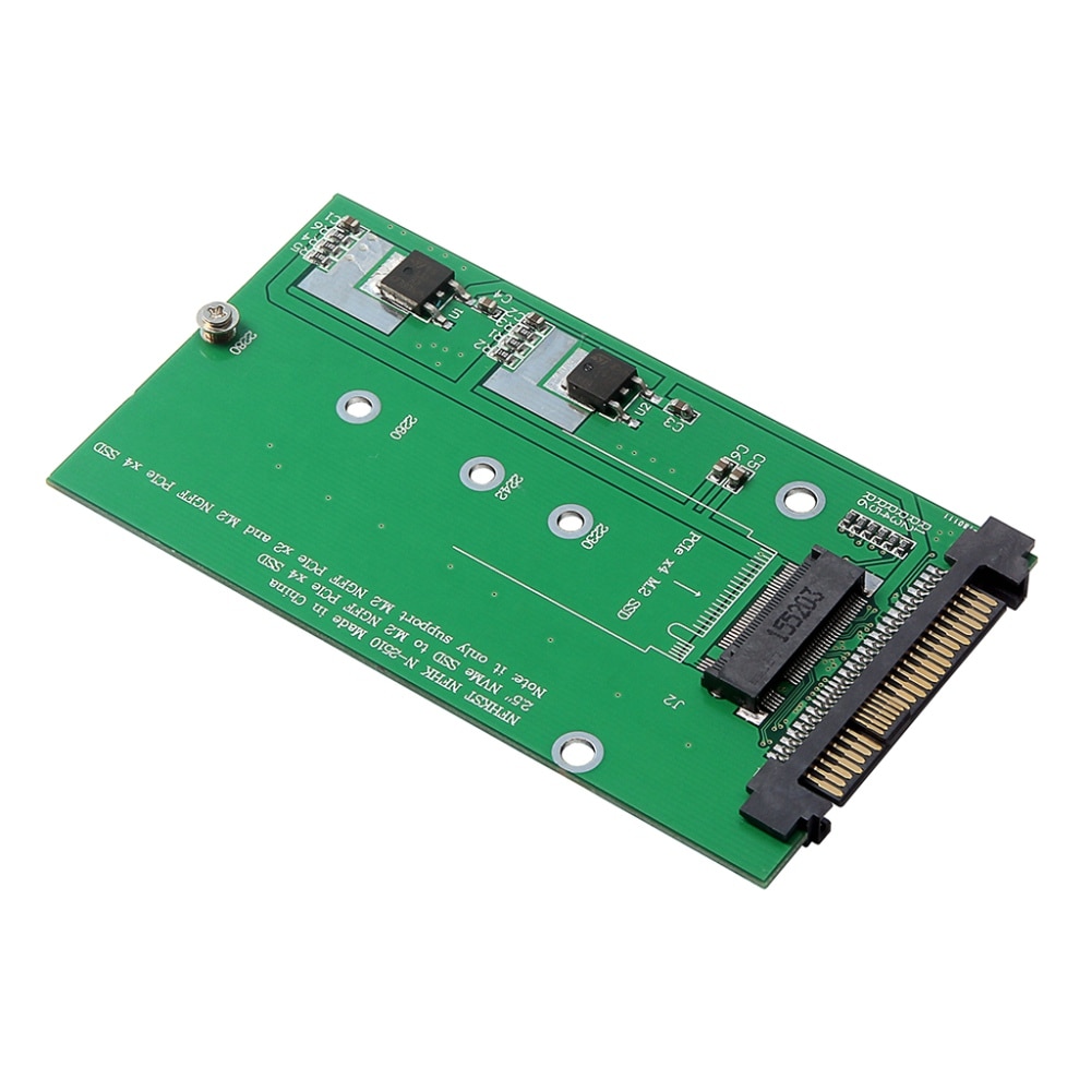 SFF-8639 NVME U.2 to NGFF M.2 M Key SSD Converter Adapter Card