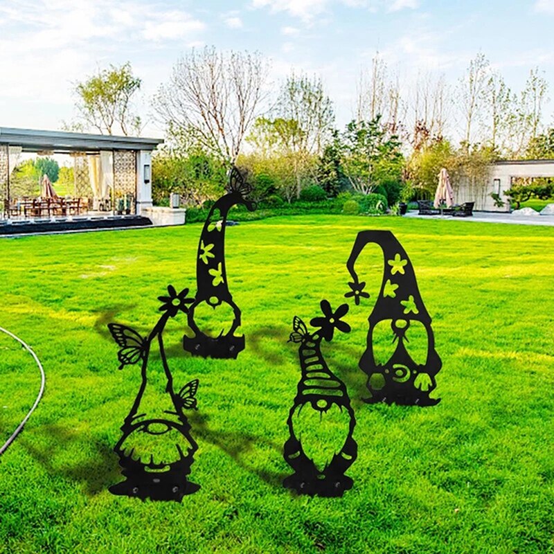 Metalen Tuinbeeld - 30cm Buitenkip Gazon Ornament | Staande Boerderijdier Decoratief Beeldje Voor Tuin, Patio, Keuken En Achtertuin Decoraties