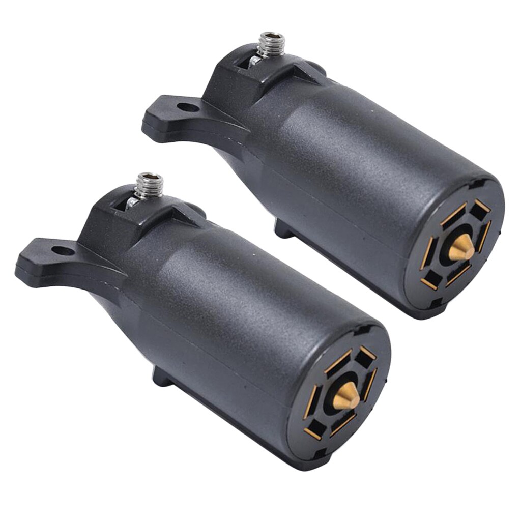 7 Way Light Plug Car Trailer Truck Towbar Socket Converter Replacement