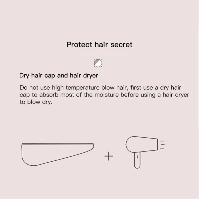 Microfiber Towel Quick Dry Hair Magic Drying Turban Wrap Hat Cap Spa Bathing Hair Drying Towel