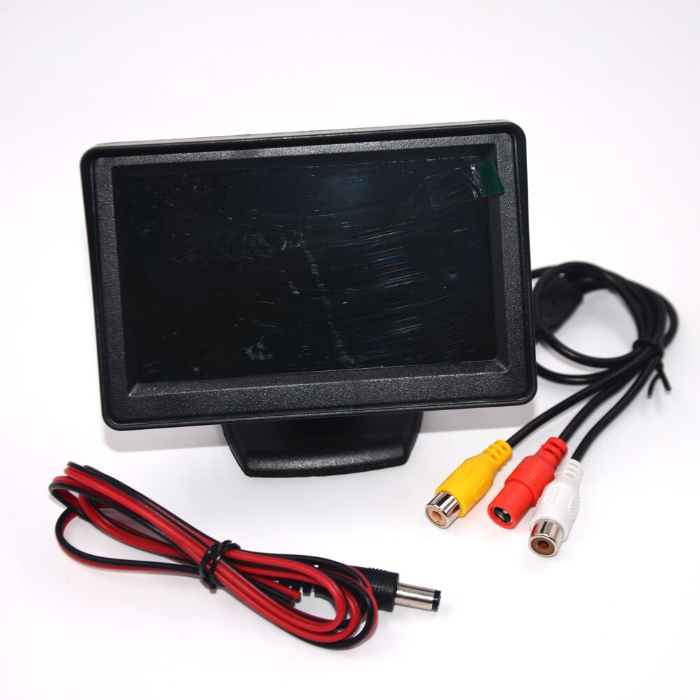 Auto Monitor 4.3 "Scherm Voor Achteruitrijcamera Reverse Camera Tft Lcd-scherm Hd Digitale Kleur 4.3 Inch Pal/ntsc