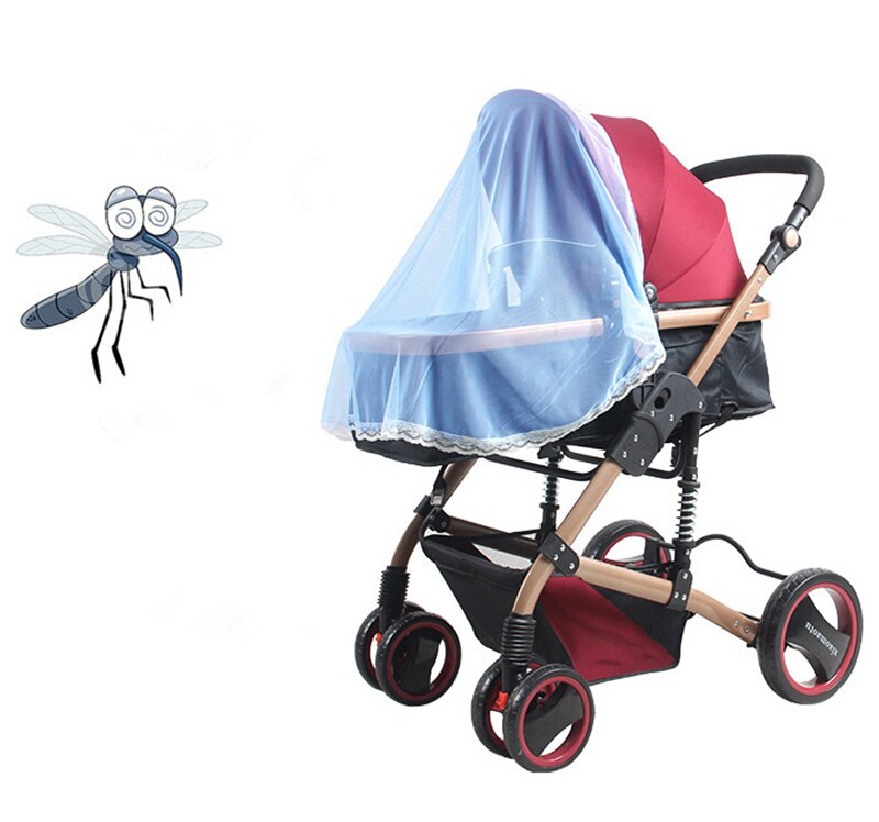 Neugeborenen Baby Kinderwagen Crip Netting Kleinkind Infant Kinderwagen Moskito Insekt Net Sichere Mesh Outdoor Baby Pflege Volle Abdeckung Netting