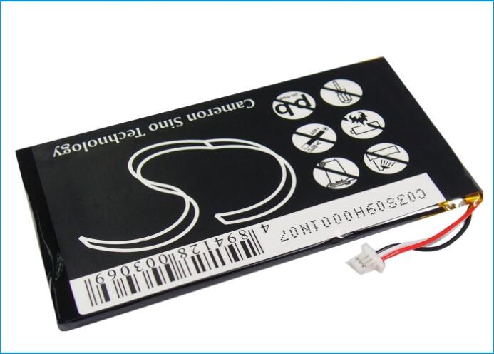 Batería de 1700mAh para Zen Vision M BA20603R79914 DVP-HD0003 MP3, MP4, PMP batería de mAh