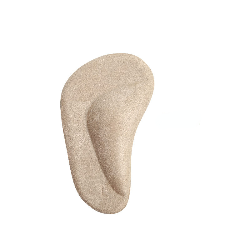 Plantilla ortopédica con soporte para arco, plantilla de silicona para pie plano, Corrector de pie plano, cojín de choque elástico suave, almohadilla ortopédica de Gel: Beige