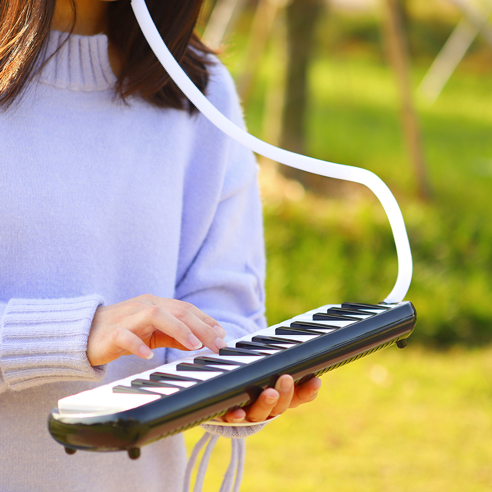 32 Keys Piano Melodica Set with Carrying Organizer Bag Beautiful Sound Melodic Musical Instruments