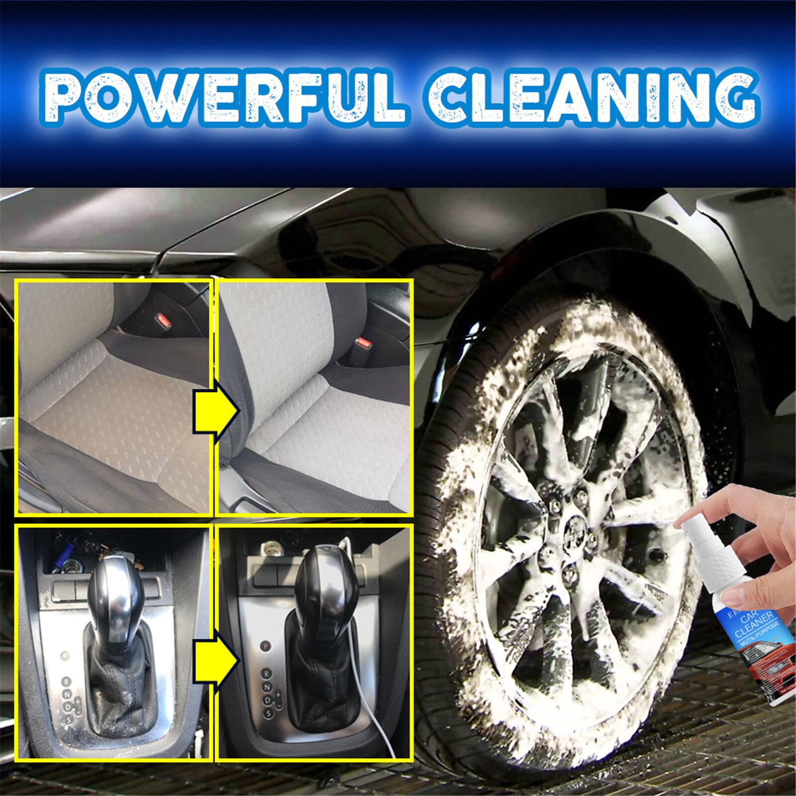 Spot Multi-purpose Multi-functional Car Interior Bubble Cleaner Cleaning Tool For Home Hogard Direct