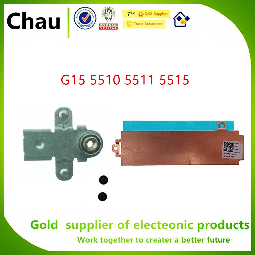 For Dell G15 Bracket 5510 5511 5515 Version M.2 SSD Support Bracket Hard Drive Mounting Metal X8MY9 0X8MY9 Card Heatsi: X8MY9 - 26X1Y