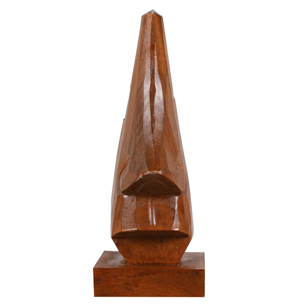 Glasses Display Rack Handmade Desktop Adornment Eyeglass Spectacle Nose-Shaped Glasses Rack Ooden Handmade Eyeglass Stand: Default Title