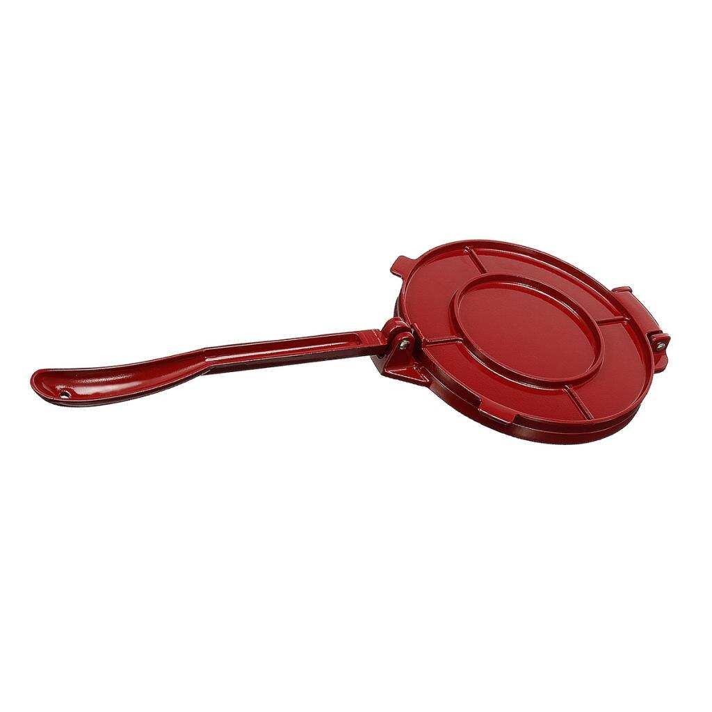 Kraftig gjutjärns tortillapress 8 tum mjöl majs tortilla maker tortilla