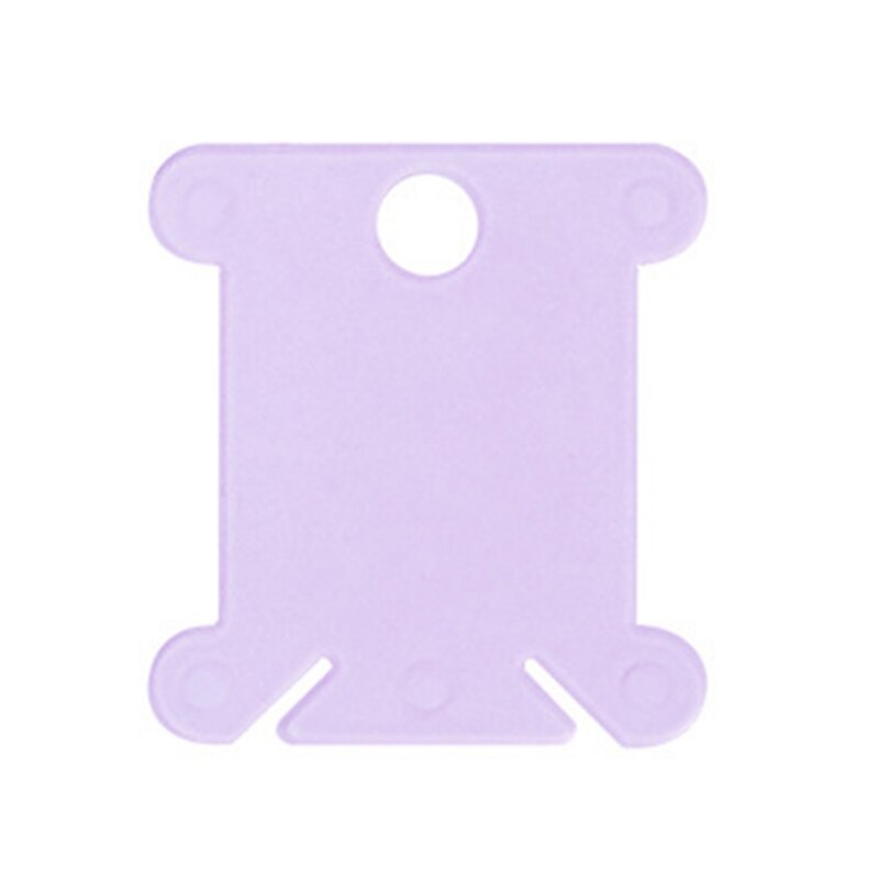 100 Pcs Bobbin Embroidery Holder Thread Organizer Sewing Thread Winding Plate Board Stand Cross Stitch Sewing Accessories: P
