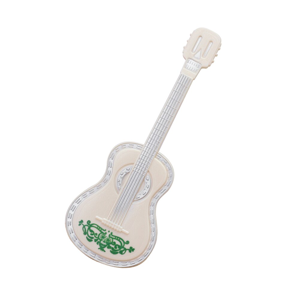 3 stück miniatur-gitarrenmodelle als puppenhauszubehör