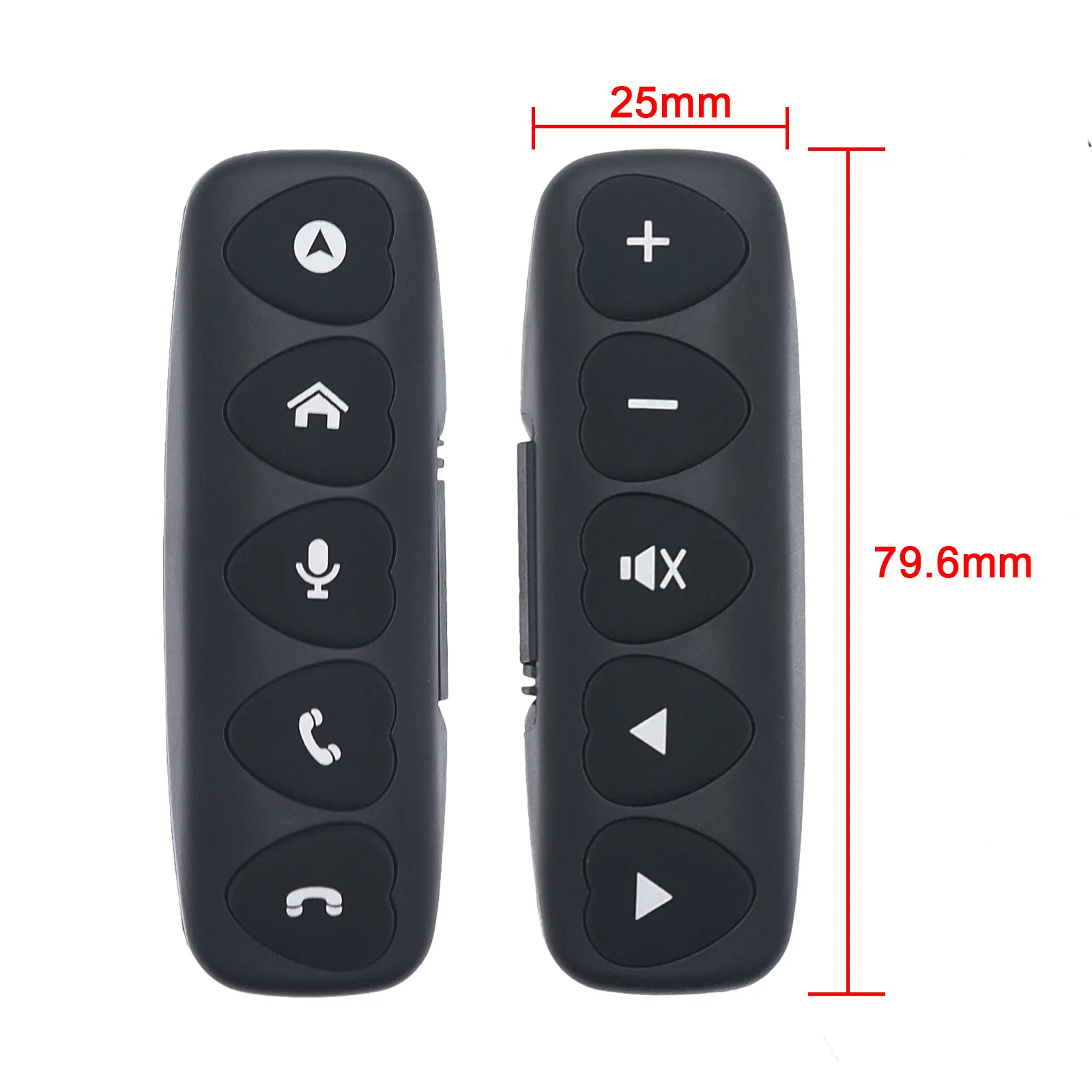 10 Keys Wireless Steering Wheel Remote Control Multi-function Android Universal Bluetooth For Car Radio DVD GPS Multimedia