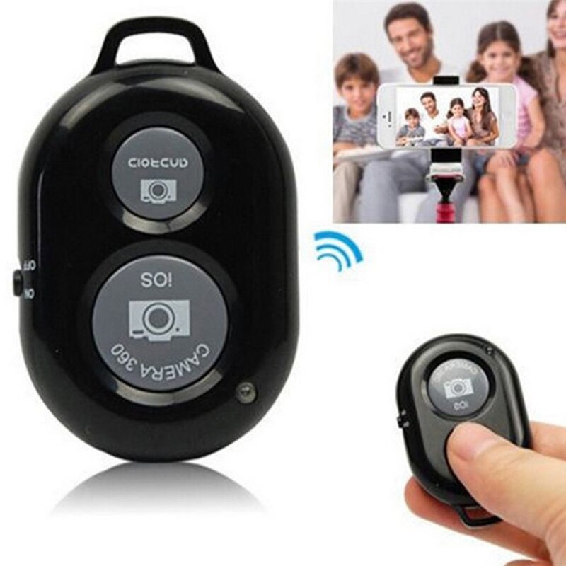 Draadloze bluetooth zelfontspanner, afstandsbediening voor iphone 5 6 samsung smart android-telefoon, foto