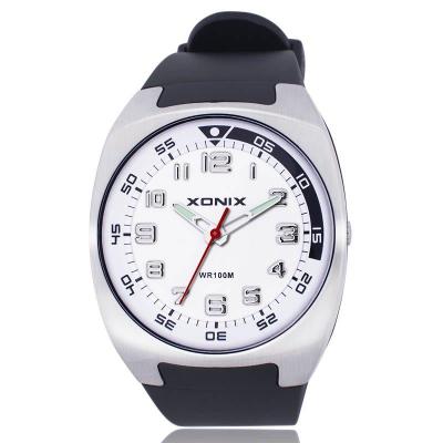 2022 Gouden Merken Heren Sport Casual Horloge Quartz Analoog Waterdicht 100M Hars Pu Strap Swim Duiken Su: SU 006