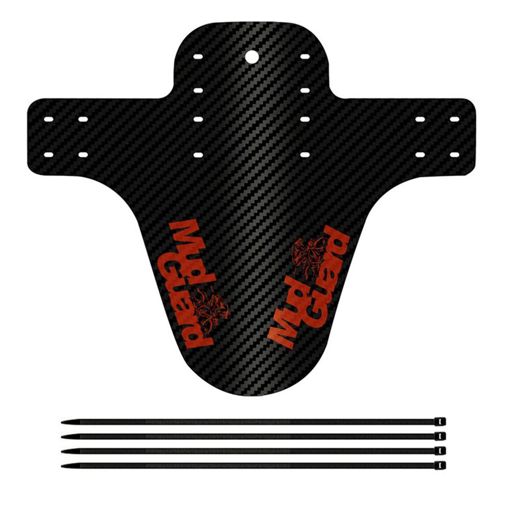 Fiets spatborden voor-/achterwiel spatborden carbon spatborden mtb mountainbike racefiets reparatieset accessoires: 5 260 x 220mm