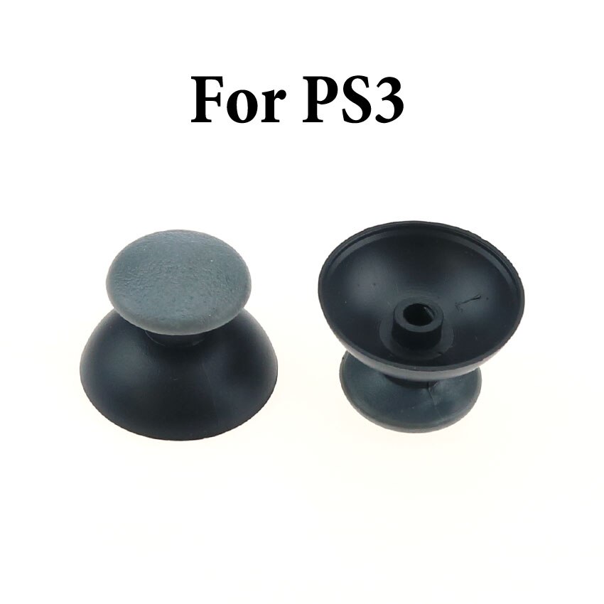 2 stk. analog joystick tommelfingergrebhætte til sony playstation