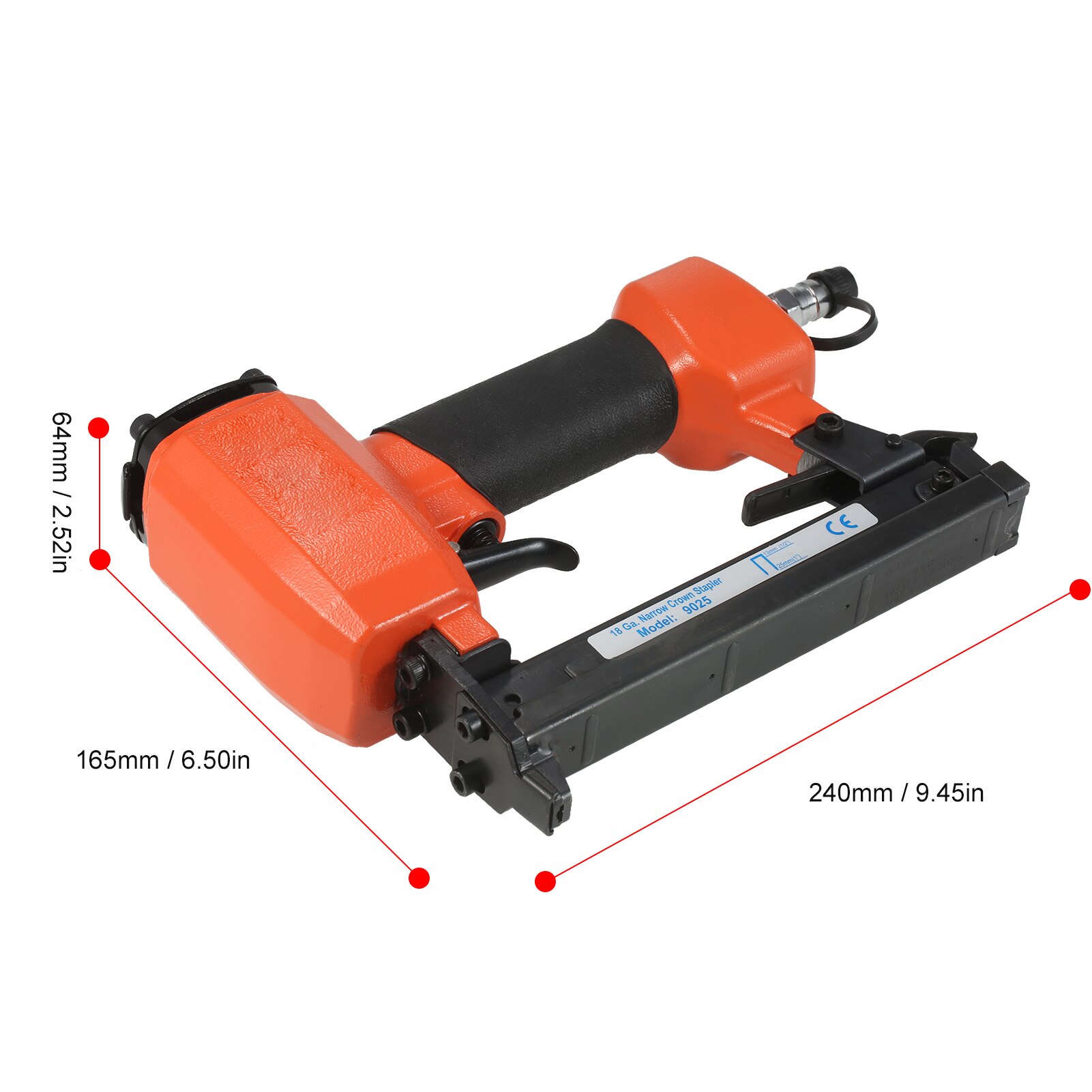 23 Gauge Micro Pin Nailer 1/2 Inch to 1 Inch Air Nailer Pneumatic Finishing Stapler Air Power Nil Gun for Woodworking Furniture: Type 1