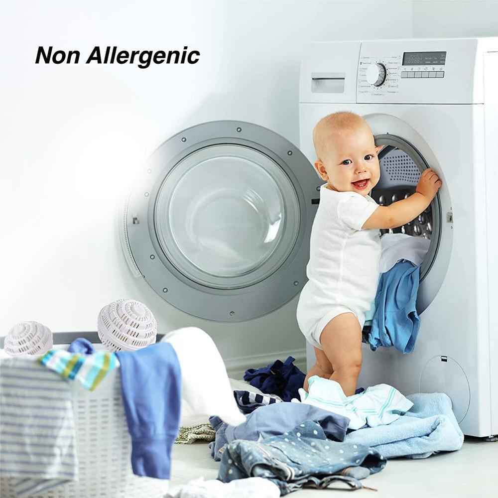 Eco Laundry Ball Orb large decontamination anti-winding nano ball silicone ceramic cleaning E4S5