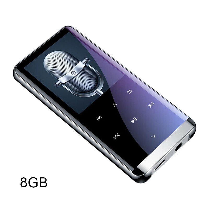 Bluetooth MP3 Player HIFI Sport Music Speakers Media FM Radio Recorder H-best: Black / 16GB