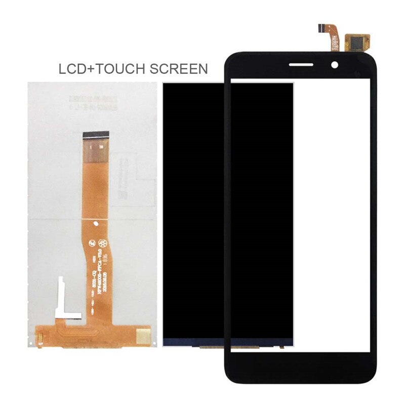 Cubot J3 LCD Display with Touch Screen - 5.0 inch 480*960 IPS Screen Replacement Kit: Black Touch with Lcd