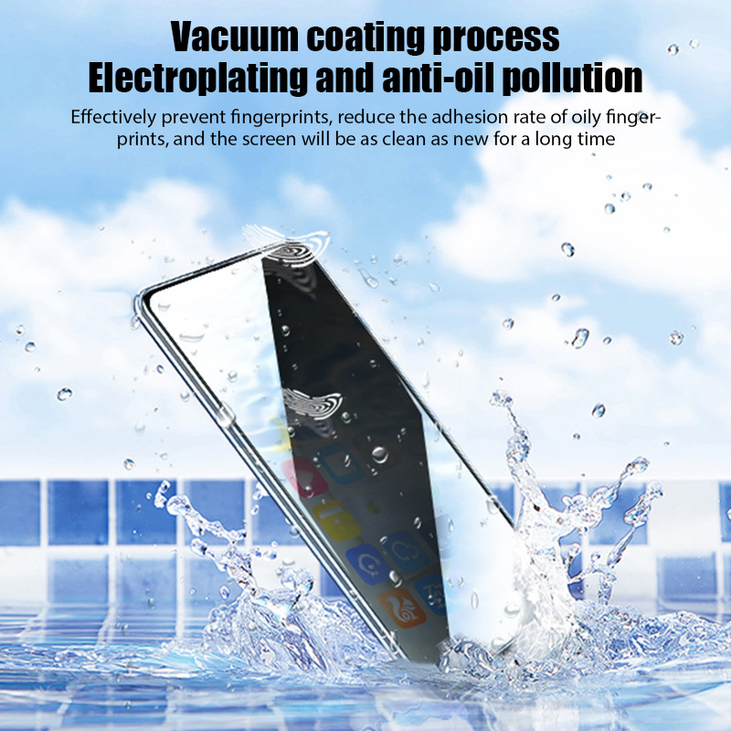 2 sztuki pełnego szkła antyszpiegowskiego robić Samsung A13 A73 A52 A53 5g A12 A51 Ochrona ekranu robić Samsung A33 A23 S20 S21 FE 5G szkło
