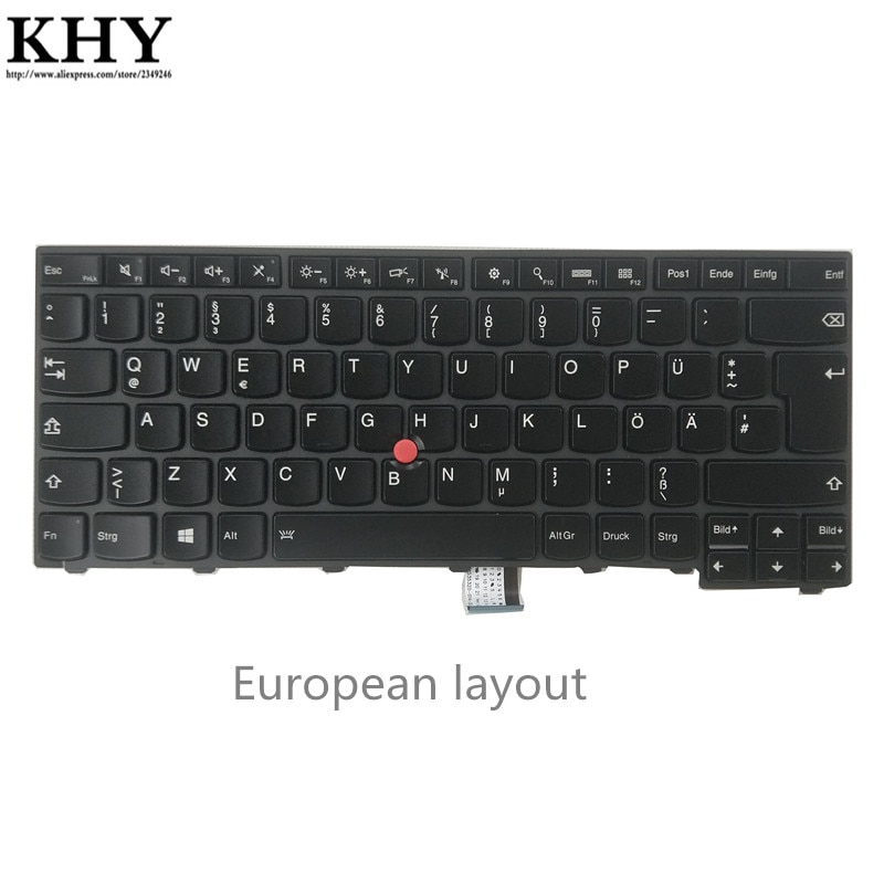 Originele Verlicht Toetsenbord Voor ThinkPad T440 T440P T431S T440S T450 T450S T460 Europese standaard toetsenbord