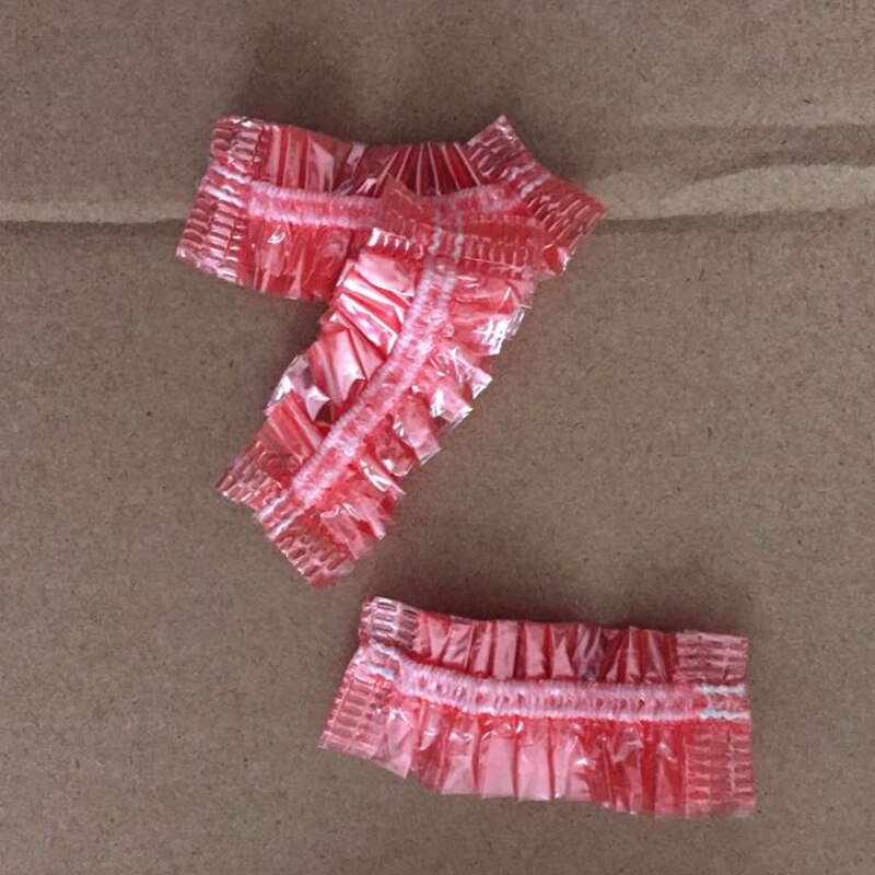 100 pz monouso parrucchiere paraorecchie salone trasparente copri orecchie protezione dell'orecchio tintura per capelli proteggere tappo strumento per lo messa in piega del colore dei capelli