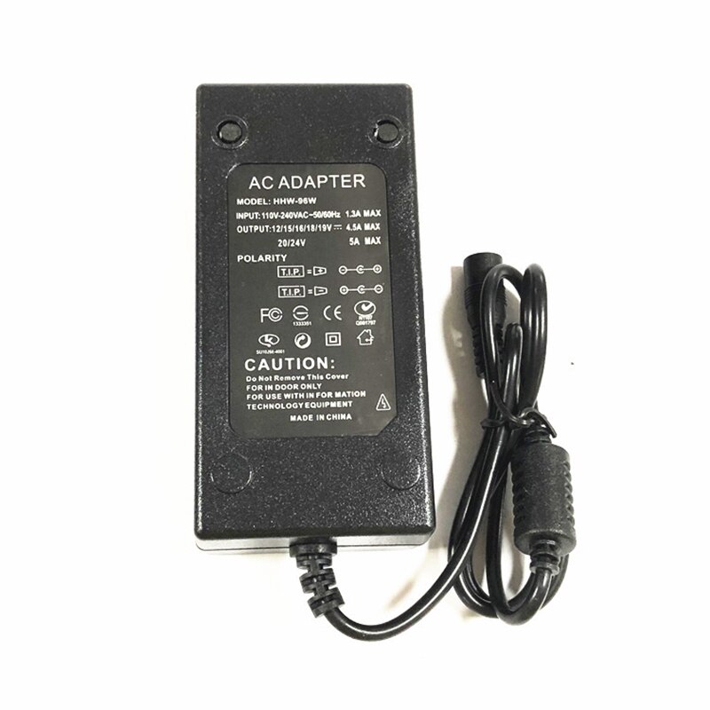 8PCS 96W Universal AC Laptop Power Adapter 12V 15V 16V 18V 19V 4.5A 20V 24V Charger For Dell Toshiba Hp Asus Acer Sony Lenovo