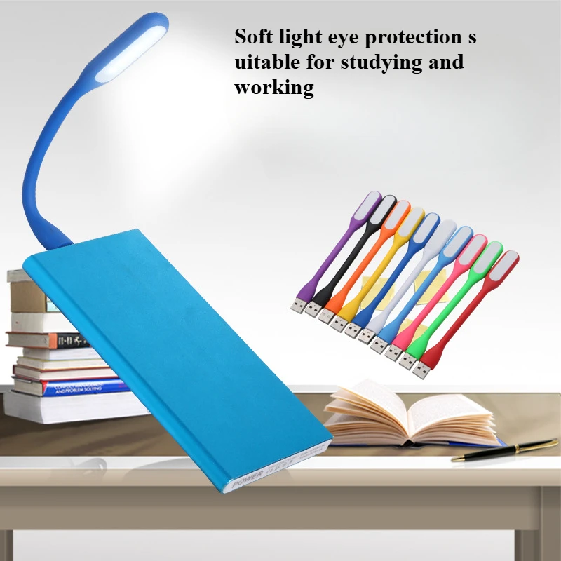 Creatieve Mini USB LED Draagbaar Nachtlampje Energiebesparende Bureaulamp Computer USB Interface Mini Licht