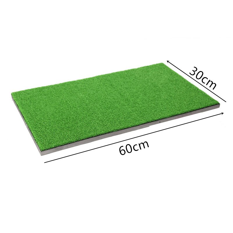 30*60cm golf harjoitusmatto keinotekoinen nurmikko nylon kuminen tee takapihalla golf lyö matto koulutus pad