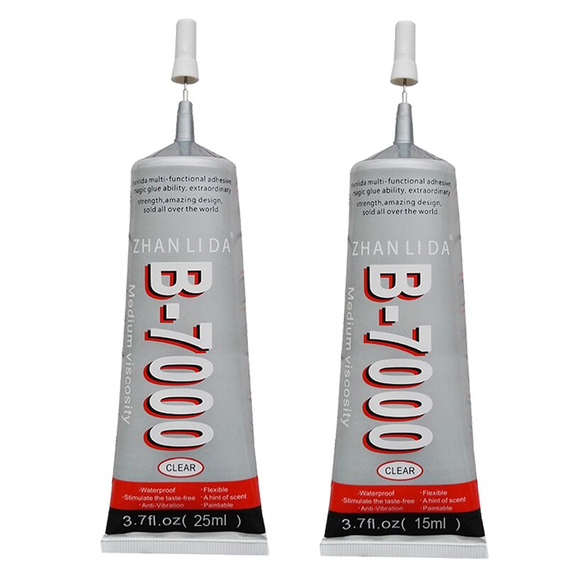 B7000 Glue For Rhinestones Crystal Adhesive Jewelry Needles Epoxy Resin Use To Sticker Phone Border LCD Screen Frame Bracket Etc