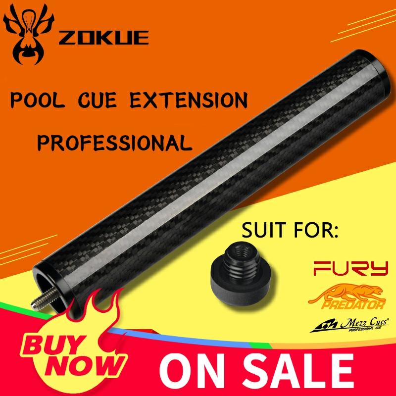 Original ZOKUE Verlängerung Pool Queue Verlängerung Multifunktions Billard Stick Erweitert Tragbare Anzug für MEZZ + FURY + PREDATOR Queue Verwenden