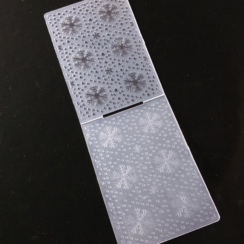 Handmaking Cards Making 1Pcs Transparent Embossing Formwork Concave-convex Photo Album Decor DIY Template 14.5*10.5CM Plastic