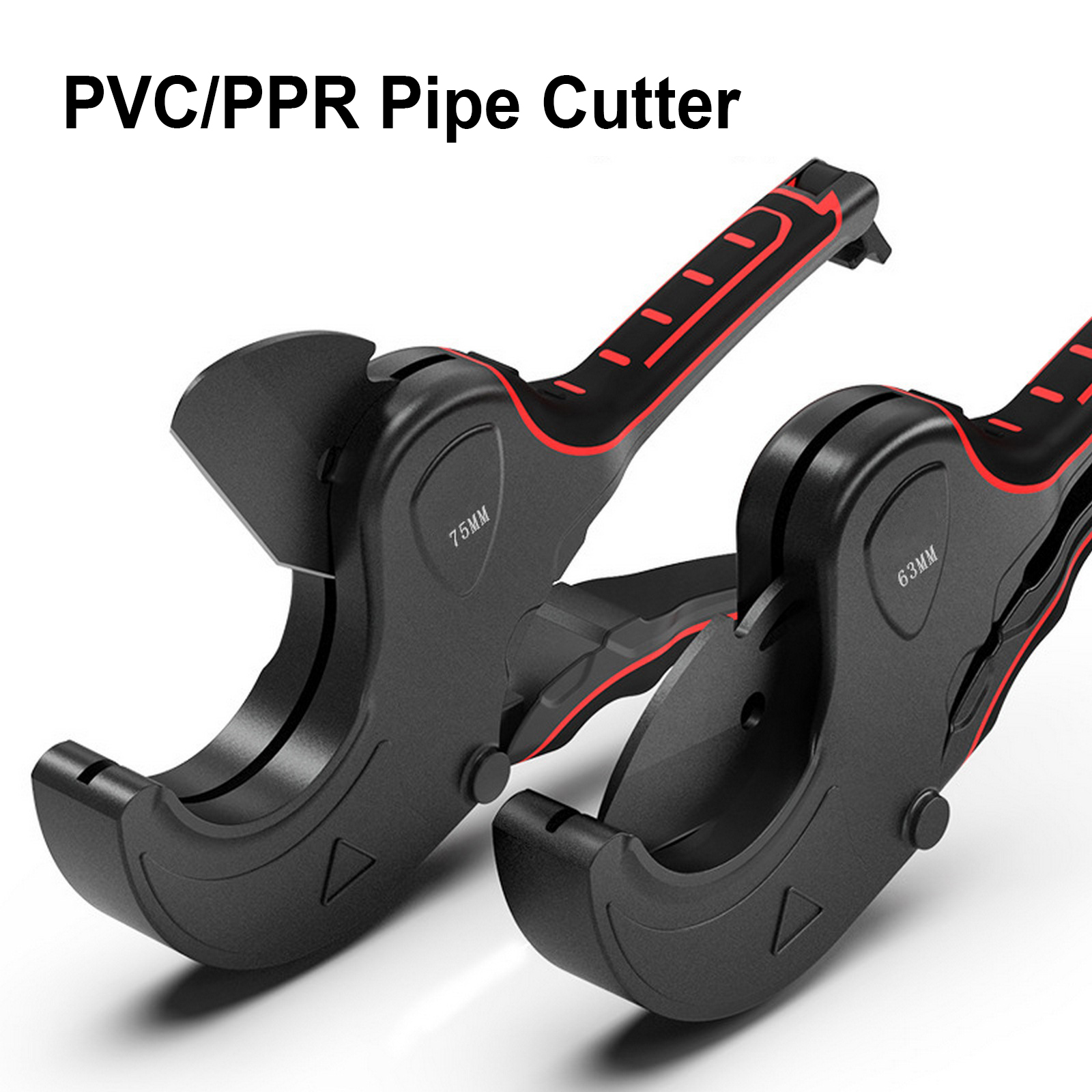 Pipe Cutter 32-75MM Cutter PPR Pipe Tube Cutter Scissors Aluminum Alloy For Cutting PVC Pipe Hand Tool Home With SK5 Steel Blade