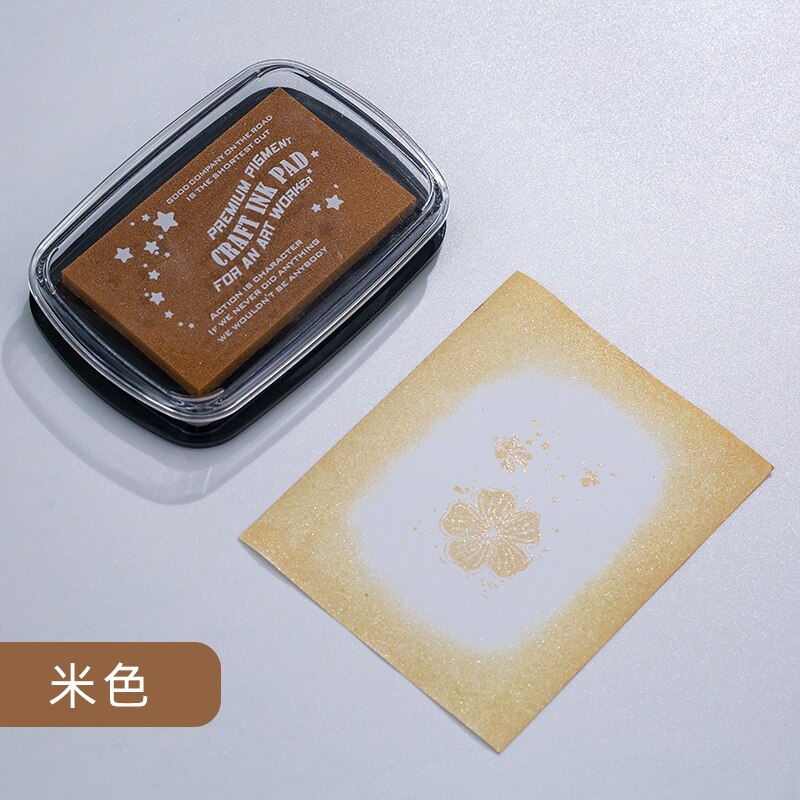 COO NOTE ink pad oil planner scrapbooking silicone stamp DIY diary greeting card Wood Paper Craft: T