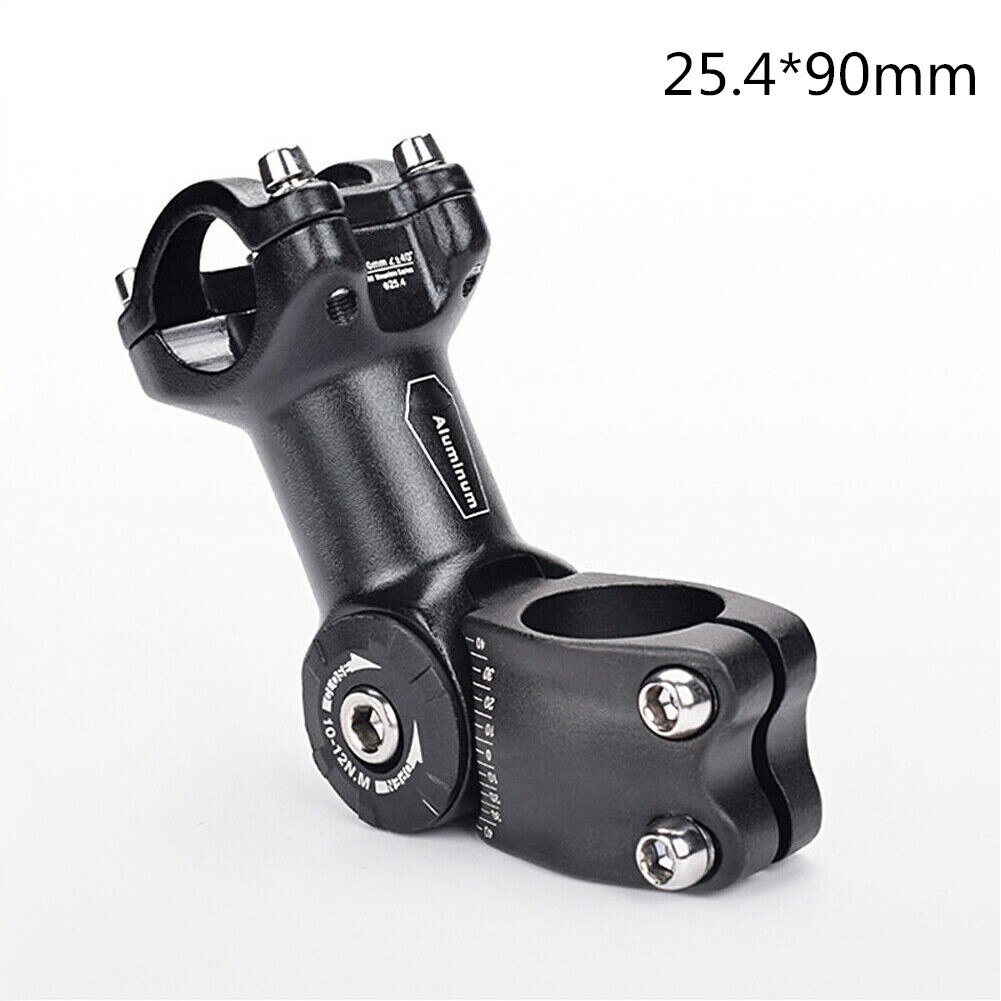 MTB Road Bike Stem Adjustable Rise Up Bicycle Handlebar Stem 25.4/31.8*90/110mm Bicycle Road Bike Replacement Parts For Cycling: A