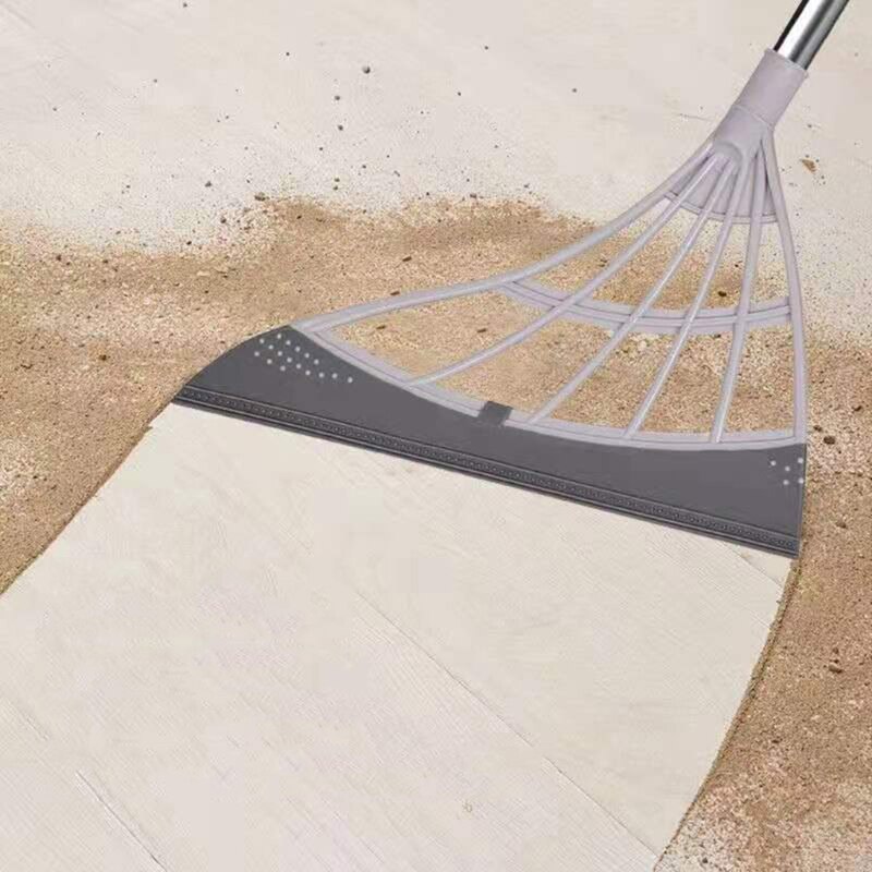 Balai magique multifonction en Silicone, outil de nettoyage des fenêtres, grattoir pour poils d'animaux, balayage antiadhésif