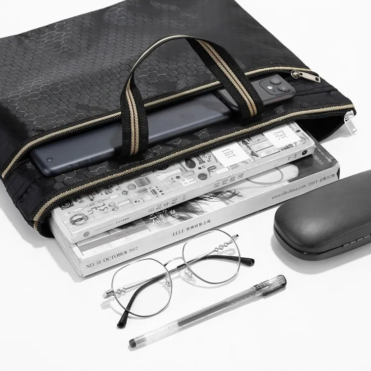 Aktentaschen mit großer Kapazität, Handtasche, Dokument, Laptop, Organizer-Pack, Buch, Geschäft, IPAD, elektronische Aufbewahrungstasche, Zubehör