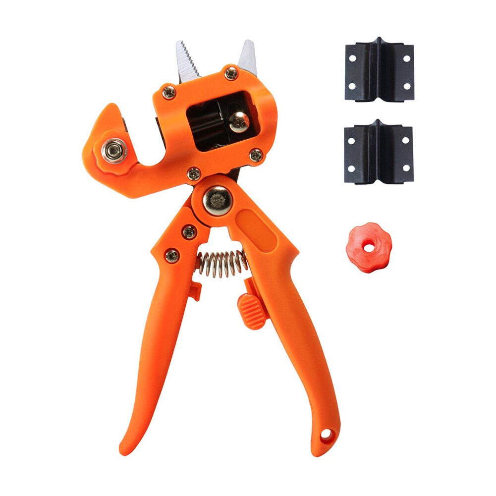 Garden Grafting Pruner Grafting Set Kit Farming Fruit Tree Pruning Shears Scissor Vaccination Plant Fruit Tree Cutting Machine: 6