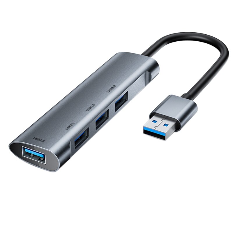 4 em 1 tipo-um hub, a 4 portas usb divisor usb3.0 x 1 e usb2.0 x 3 docking station para computador portátil