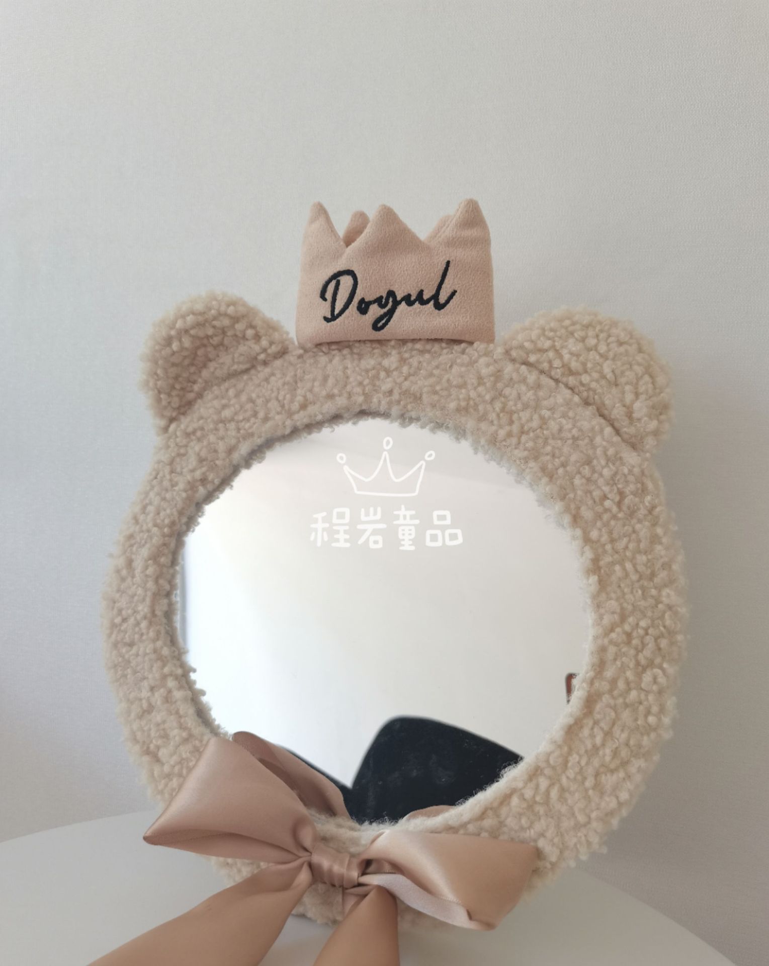 Desk Cosmetic Compact Vanity Table Mirror Hand Children's Vanity Round Mirrors Baby Room Decoration Spiegel Bohemian Decor: TYPE C