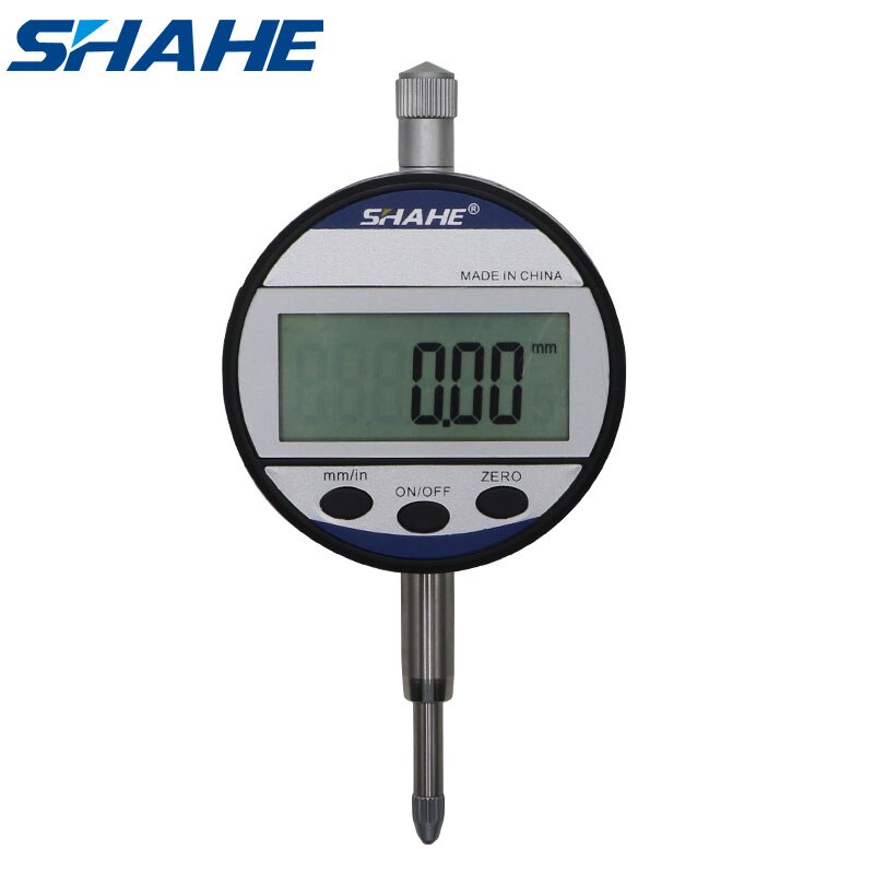 Shahe Elektronische Digital Anzeige metrisch/Zoll Bereich 0-12,7mm/0.5 &quot;Messuhr messer mit Einzelhandel Kasten Messen Instrument Werkzeug