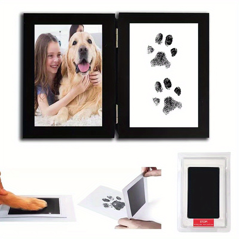 Cat Dog Paw Print Clean Touch Ink Pad Easy DIY Han... – Grandado